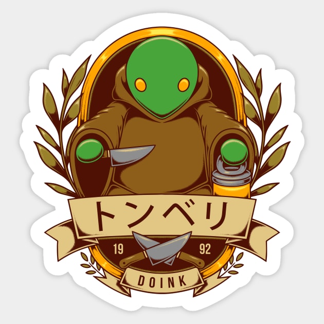 Doink Sticker by Alundrart